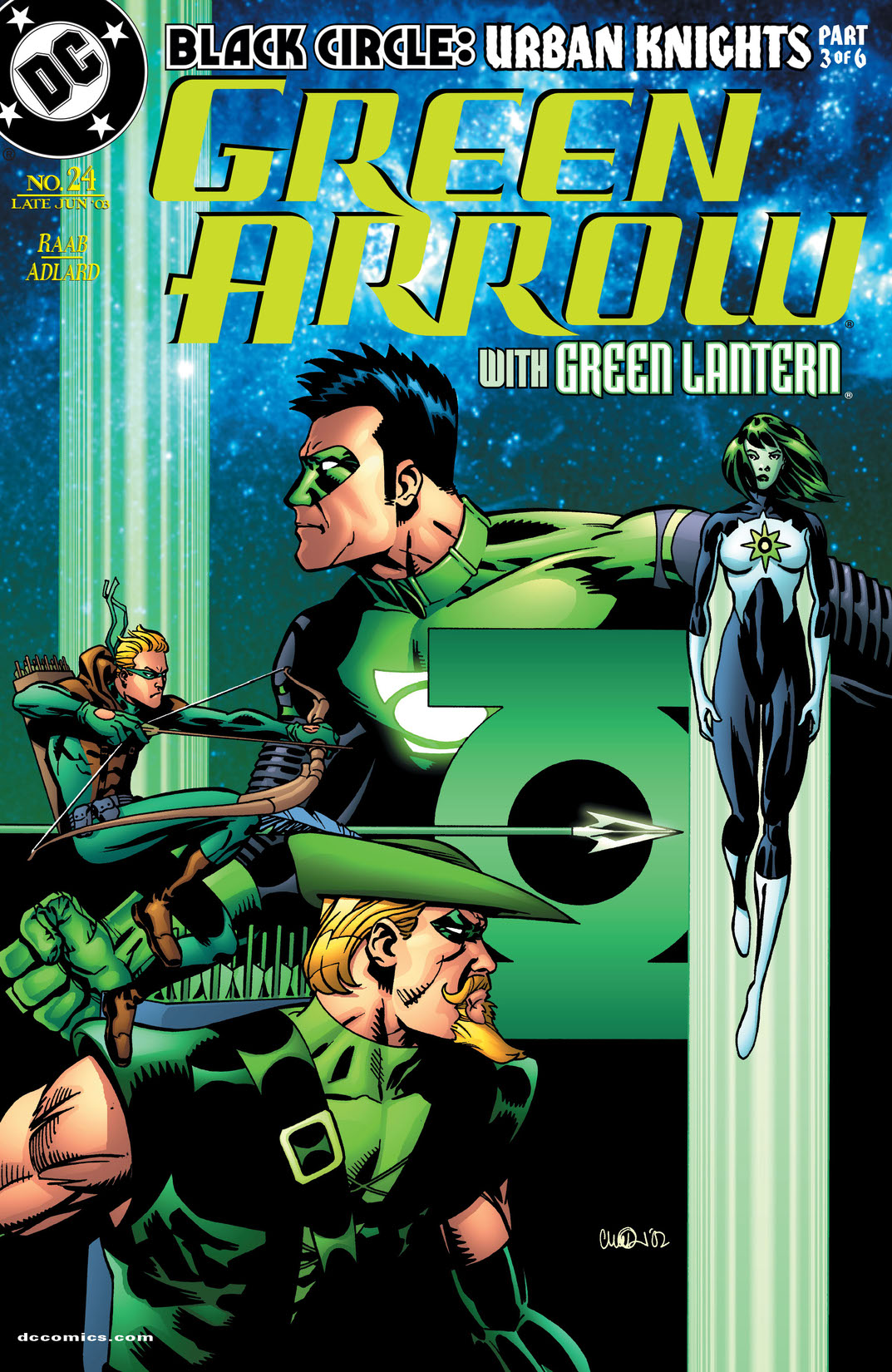 Green Arrow (2001-) #24 preview images