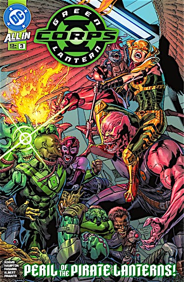 Green Lantern Corps #3 preview images