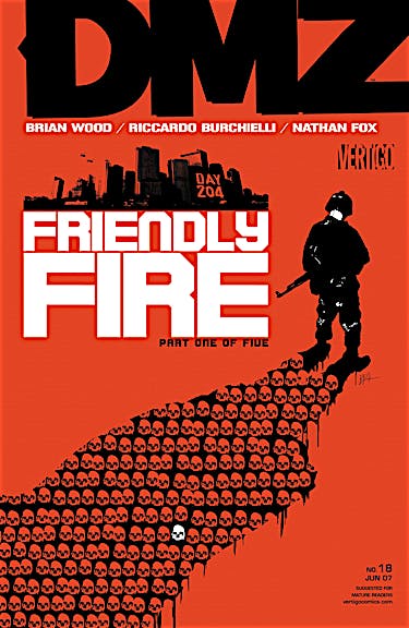 DMZ #18 preview images