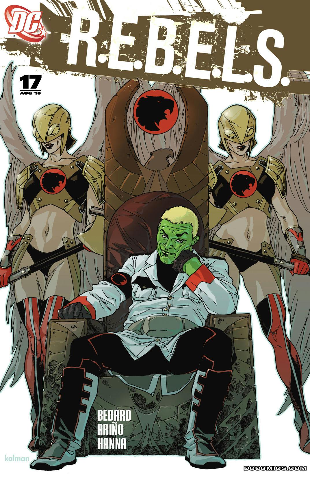 R.E.B.E.L.S. (2009-) #17