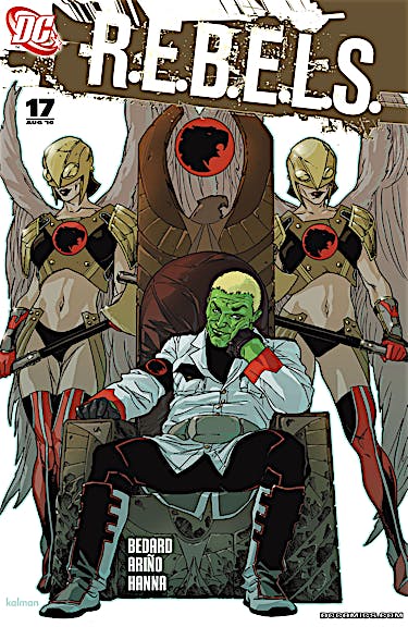R.E.B.E.L.S. (2009-) #17 preview images