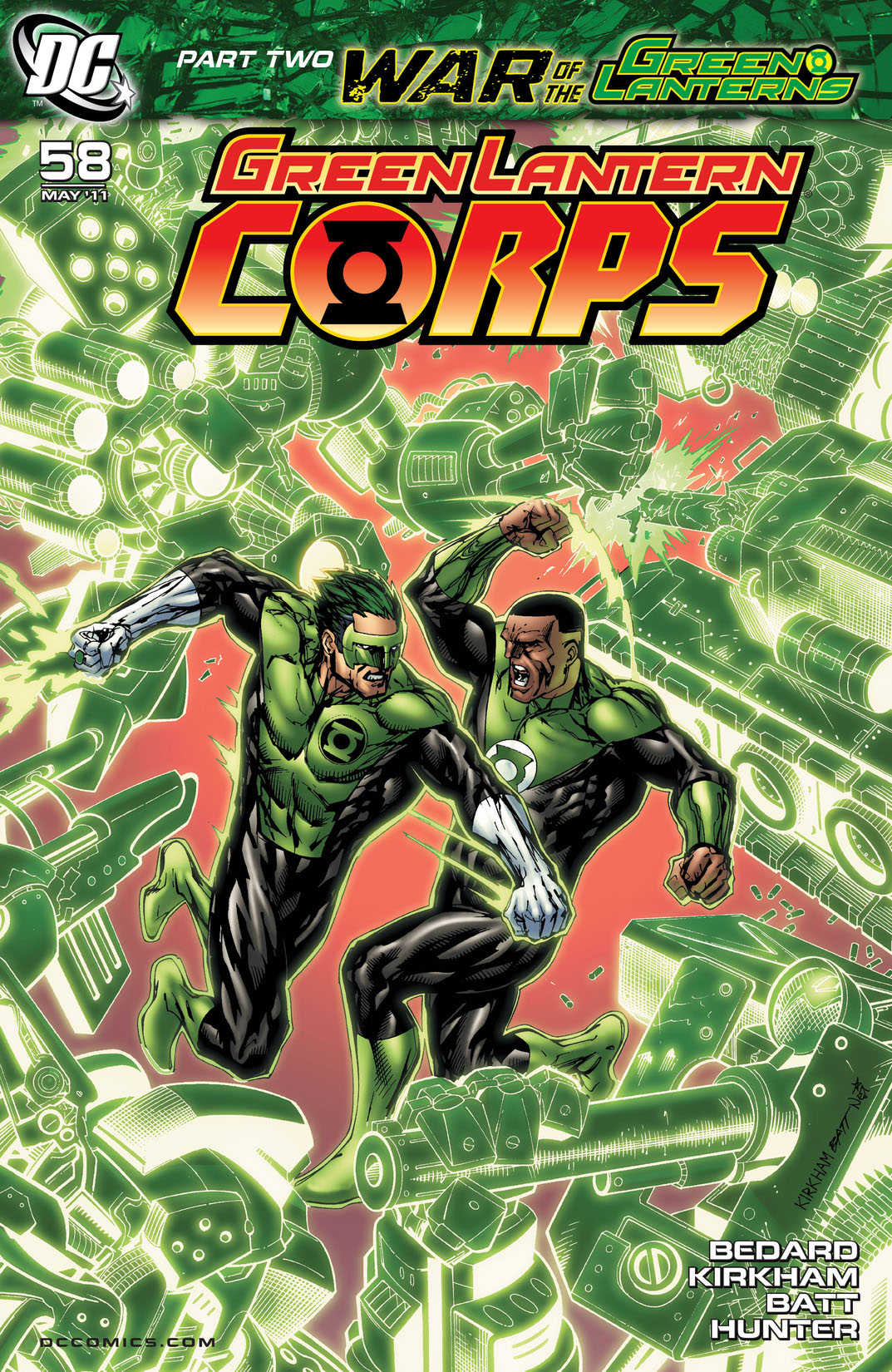 Green Lantern Corps (2006-) #58 preview images