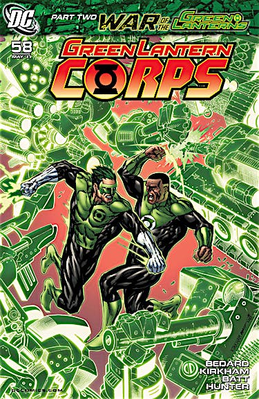 Green Lantern Corps (2006-) #58 preview images