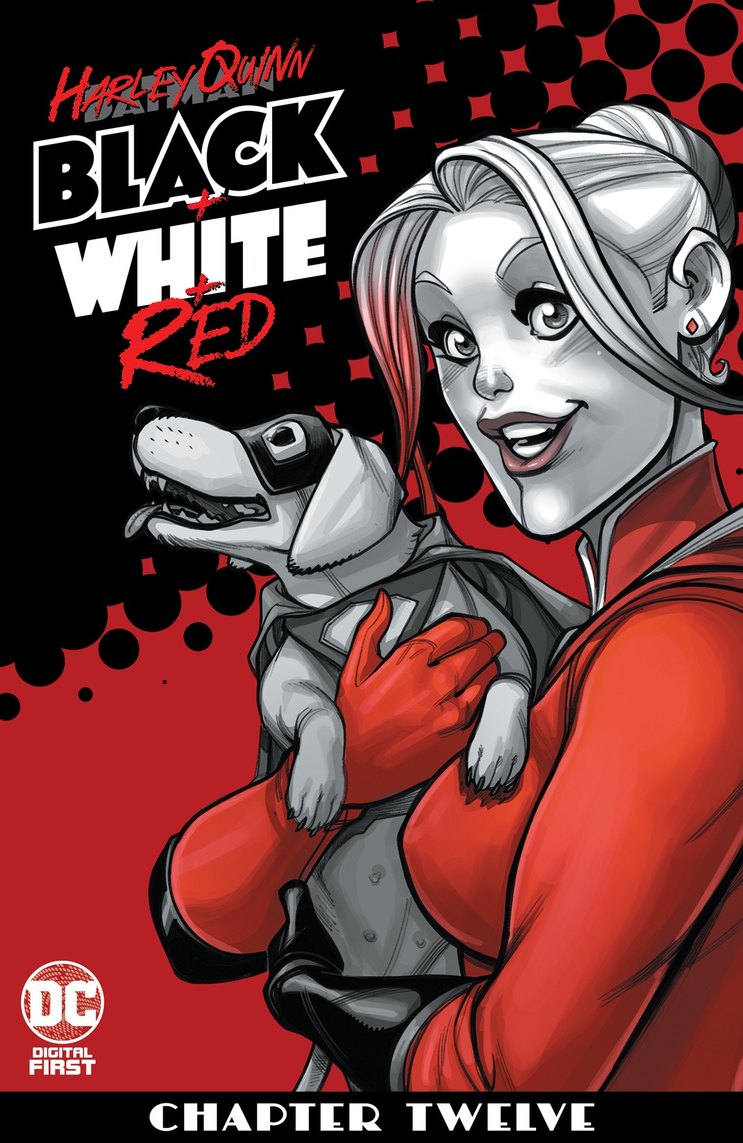 Harley Quinn Black + White + Red #12 preview images