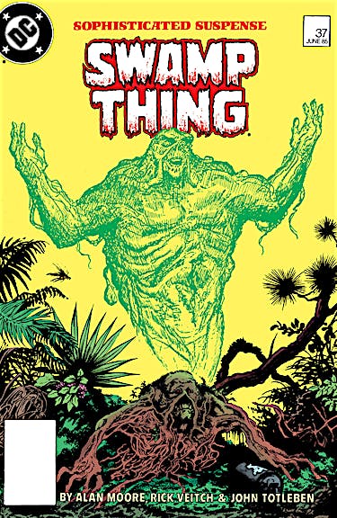 The Saga of the Swamp Thing (1982-) #37 preview images