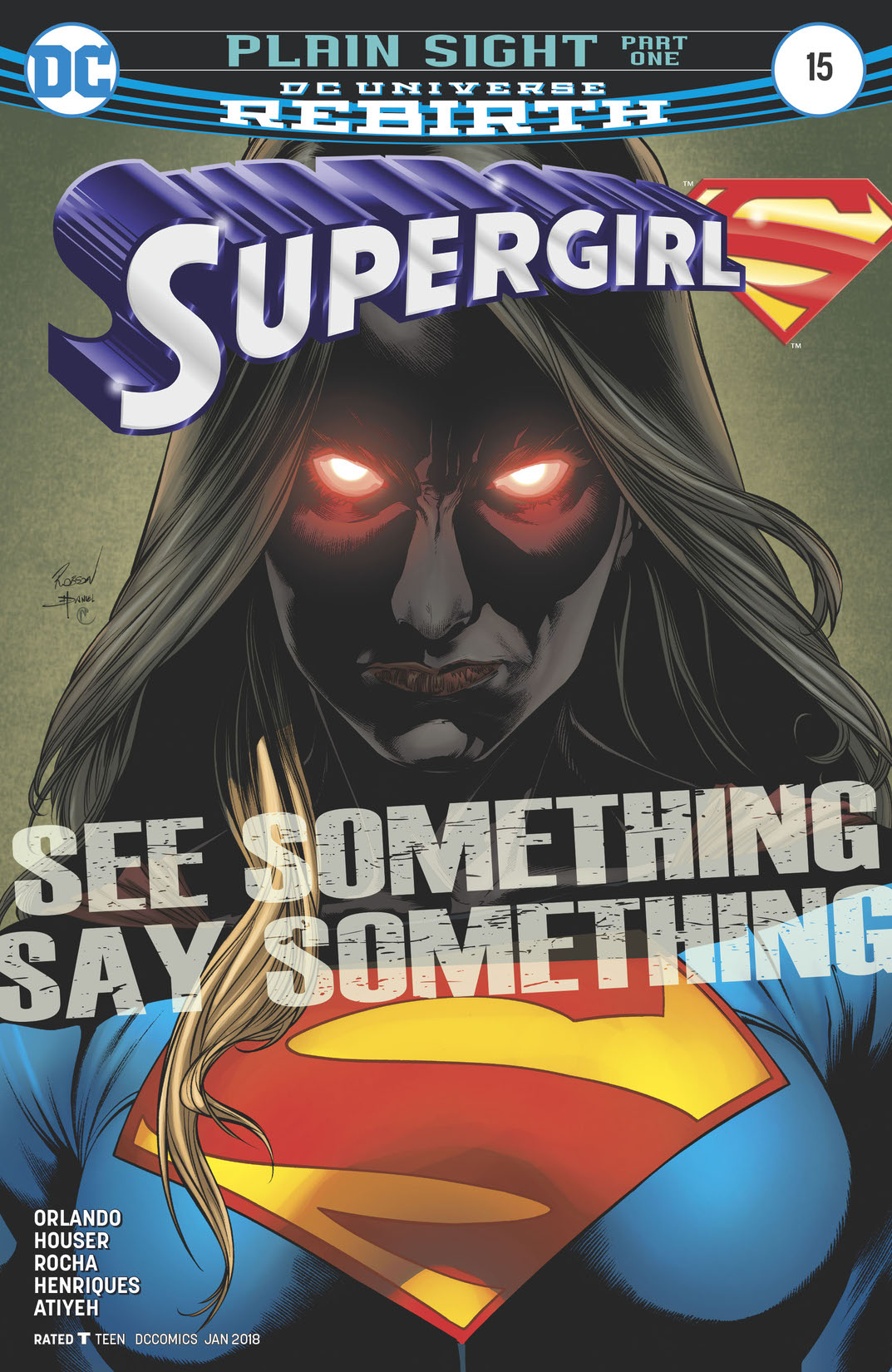 Supergirl (2016-) #15 preview images