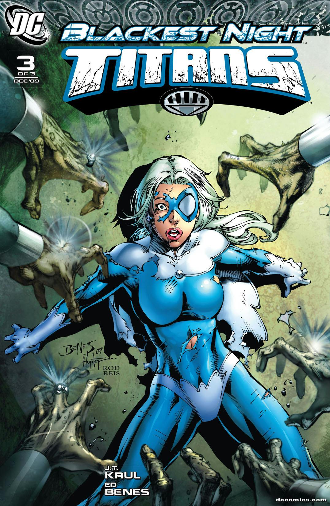 Blackest Night: Titans #3 preview images