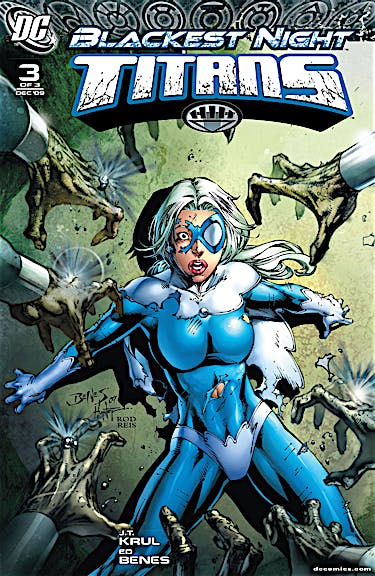 Blackest Night: Titans #3 preview images