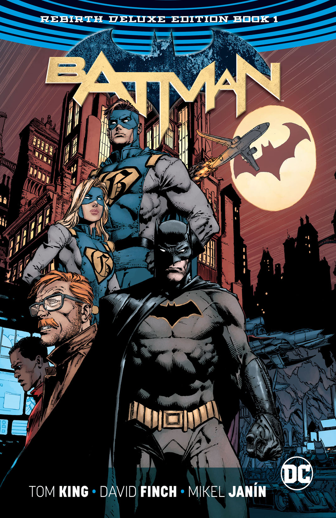 Batman: The Rebirth Deluxe Edition Book 1 (Rebirth) preview images
