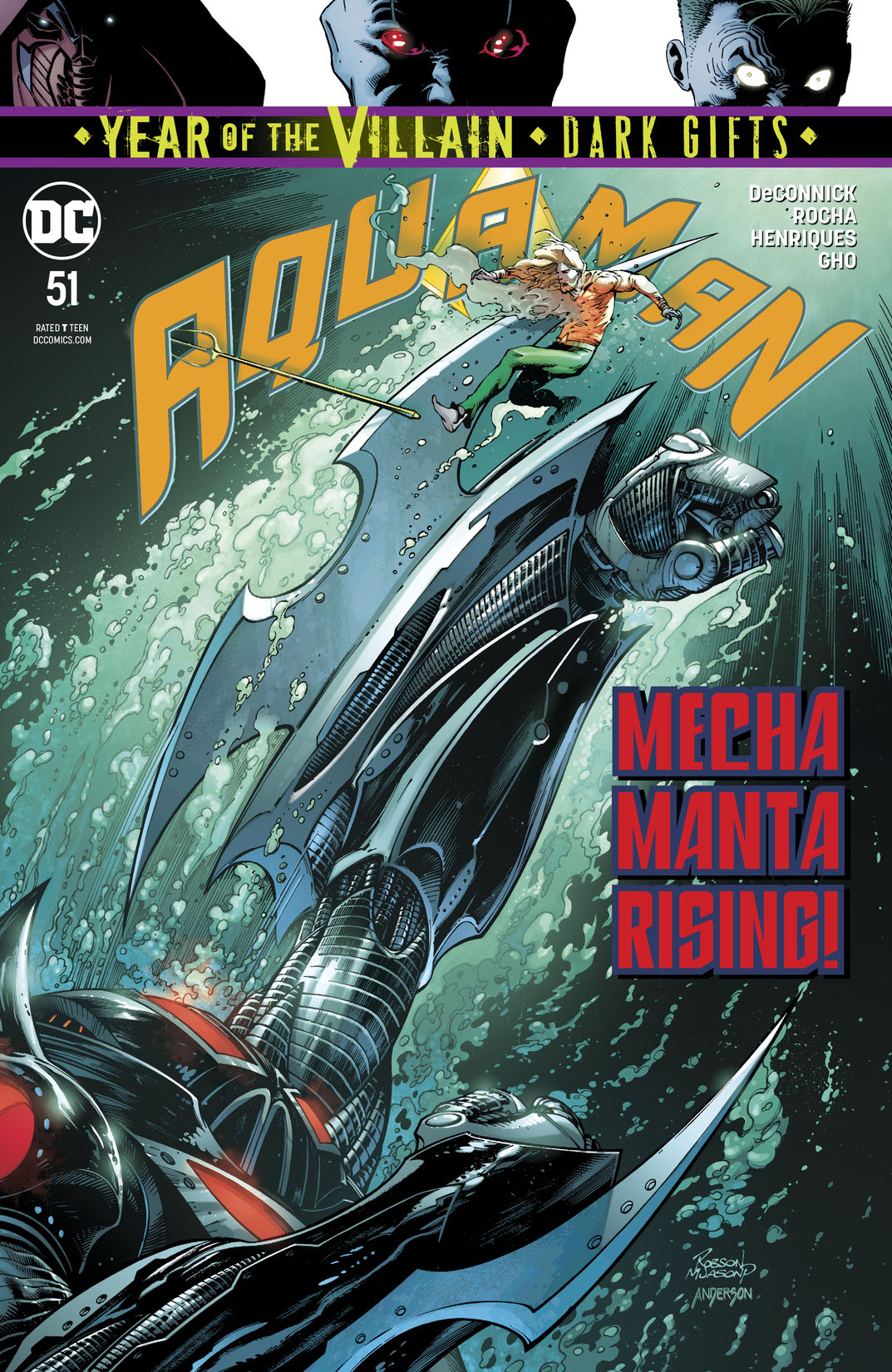 Aquaman (2016-) #51 preview images