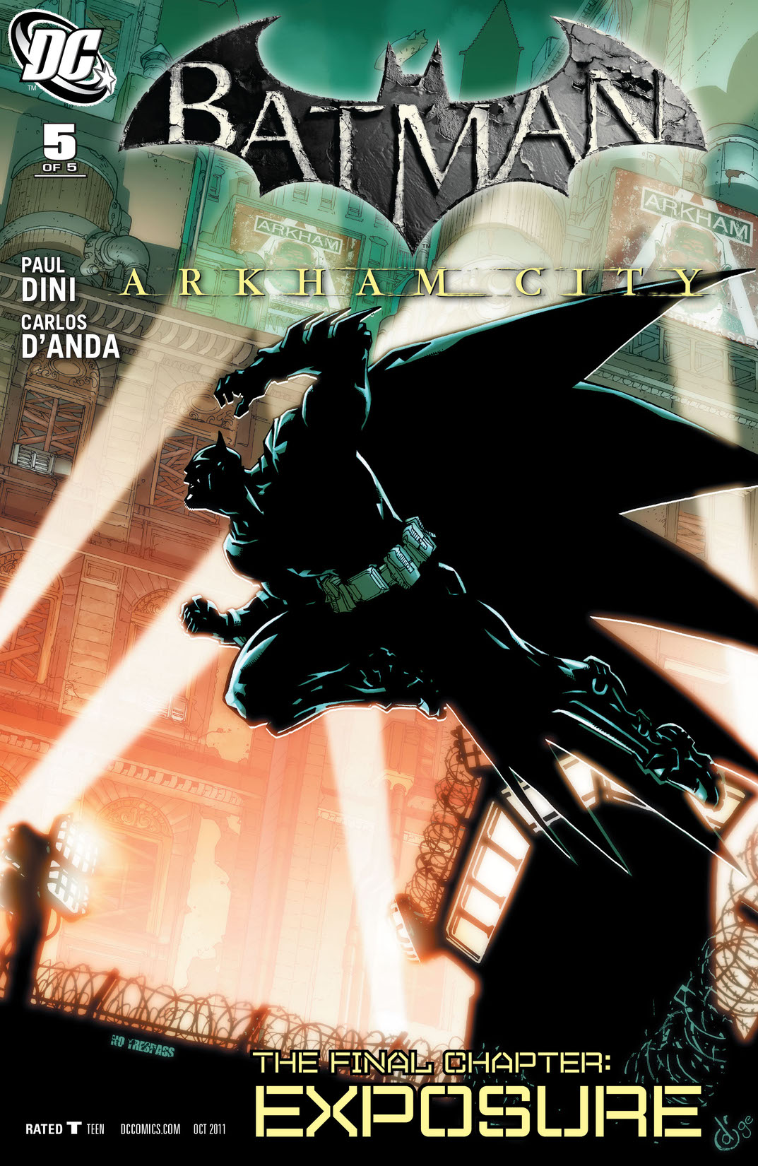 Batman: Arkham City #5 preview images