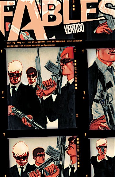 Fables #23 preview images