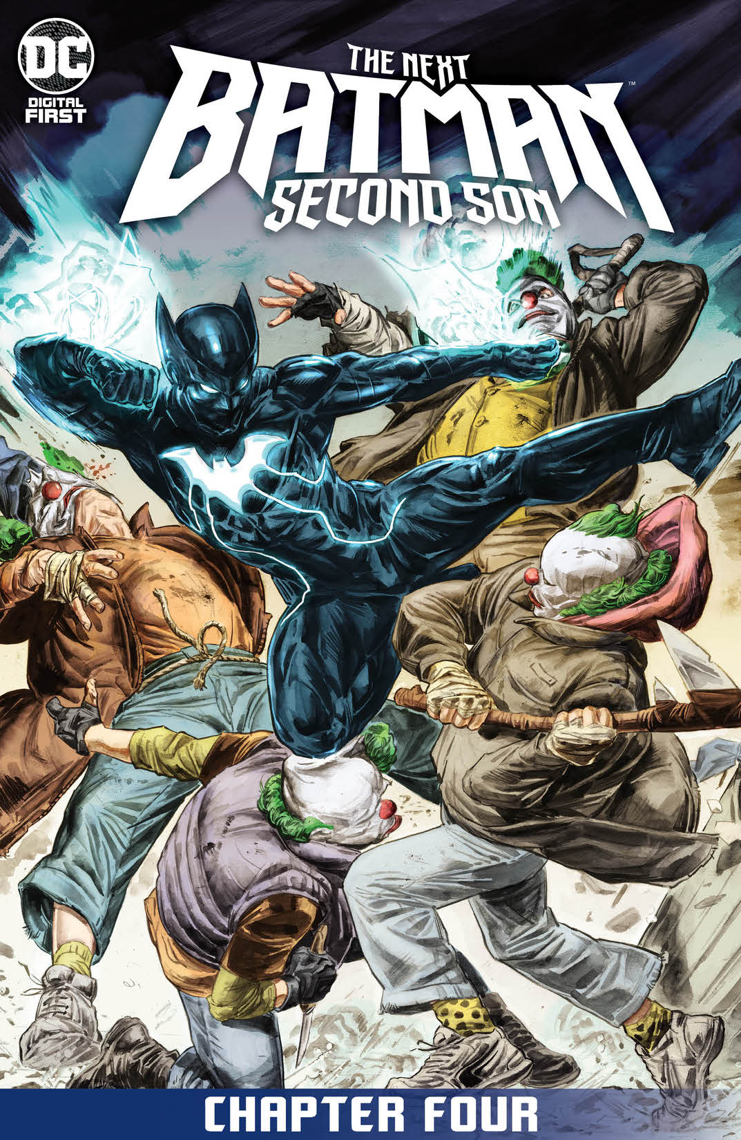The Next Batman: Second Son #4 preview images