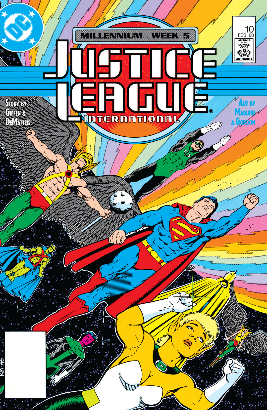 Justice League International (1987-) #10 preview images
