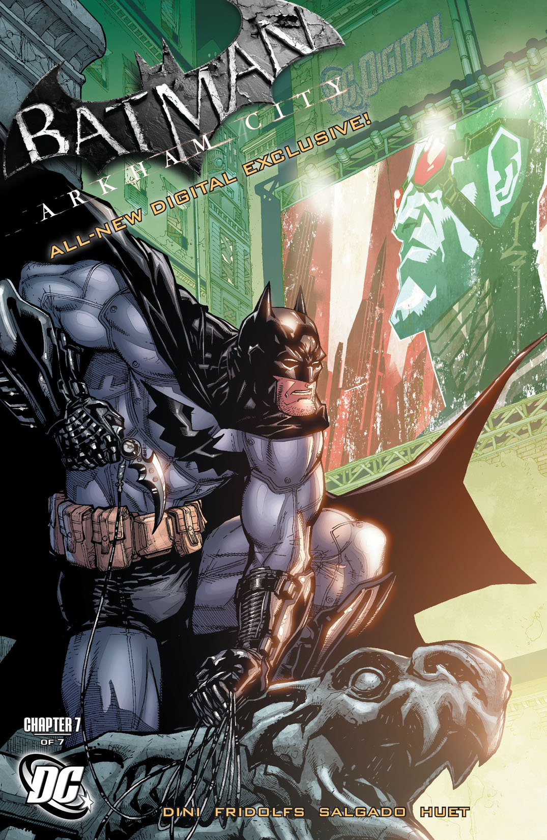 Batman: Arkham City Exclusive Digital #7 preview images
