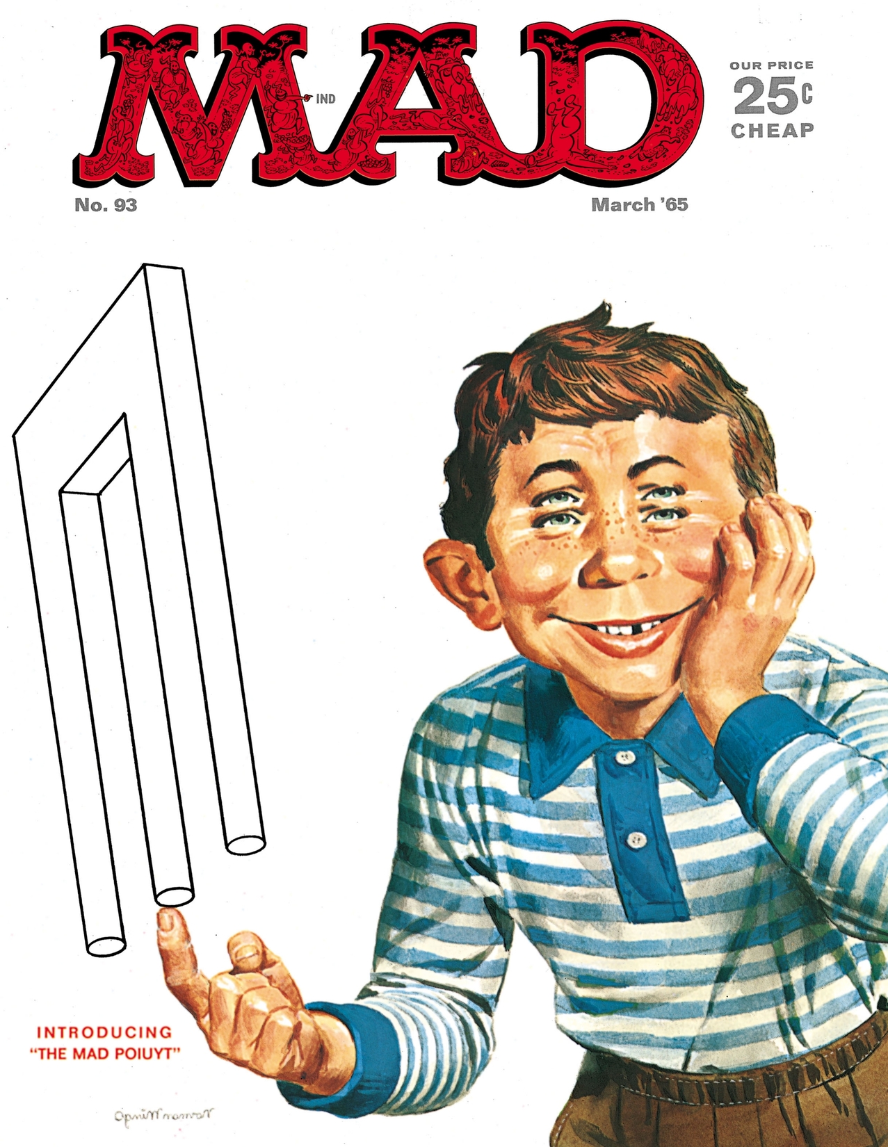 Mad Magazine #93 preview images