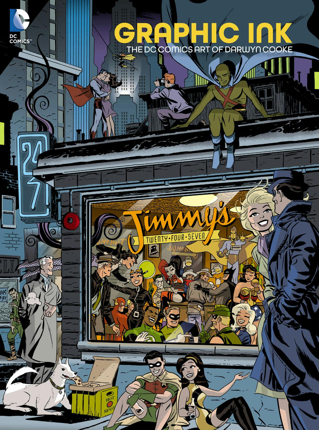 Graphic Ink: The DC Comics Art of Darwyn Cooke preview images