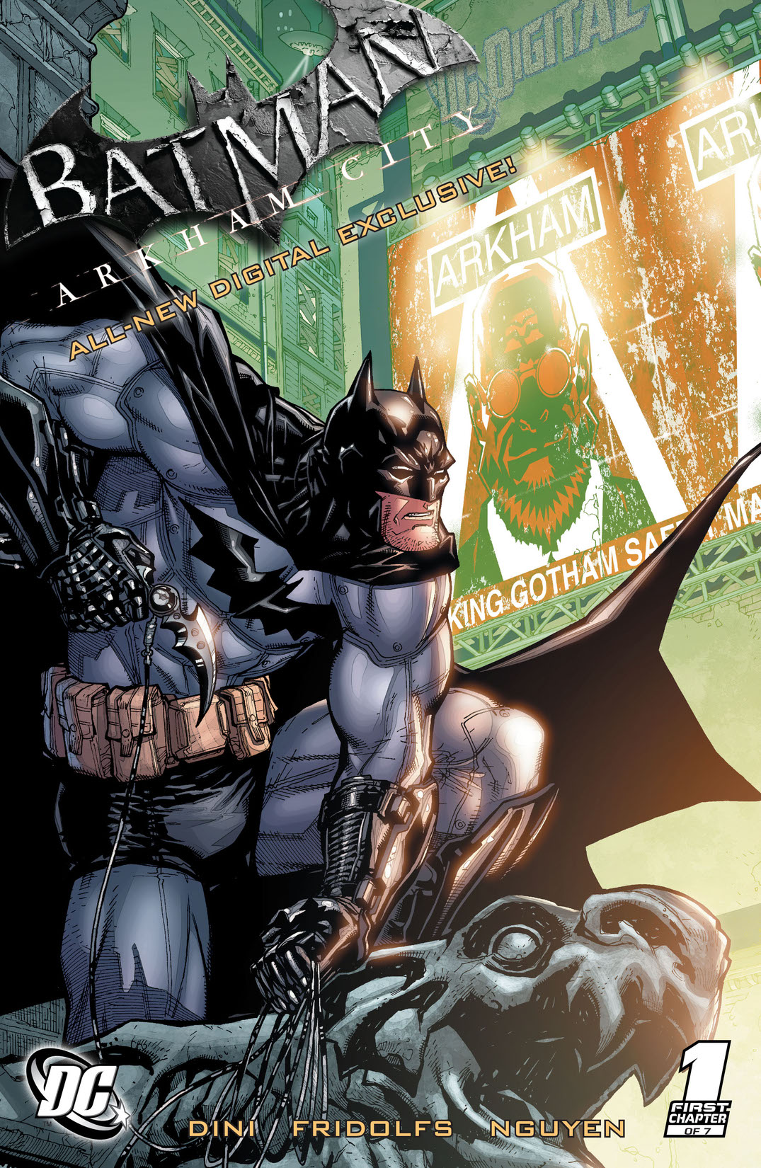 Batman: Arkham City Exclusive Digital #1 preview images