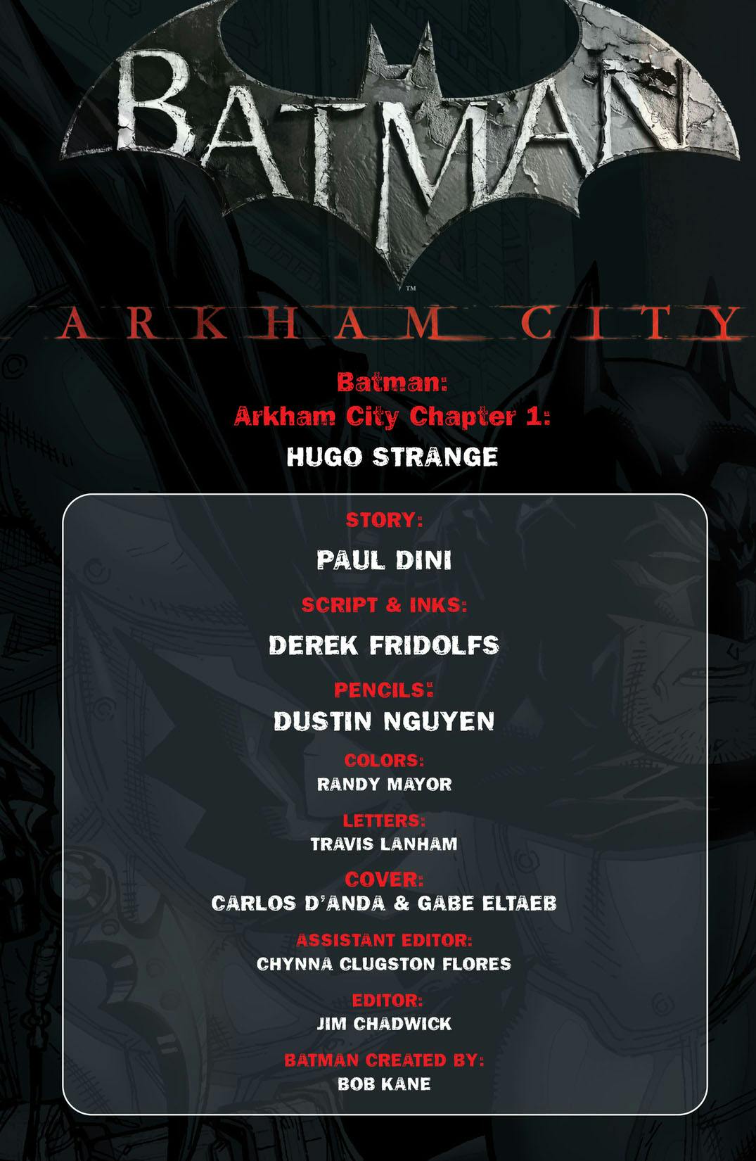 Batman: Arkham City Digital Exclusives series preview1