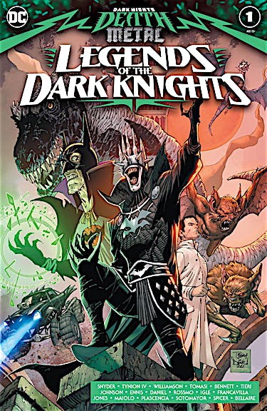 Dark Nights: Death Metal Legends of the Dark Knights #1 preview images