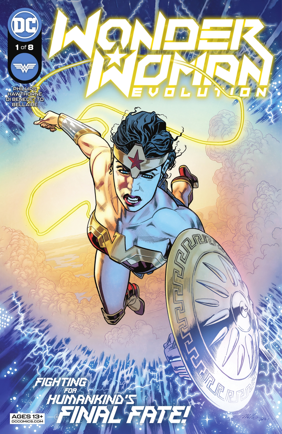 Wonder Woman: Evolution #1 preview images