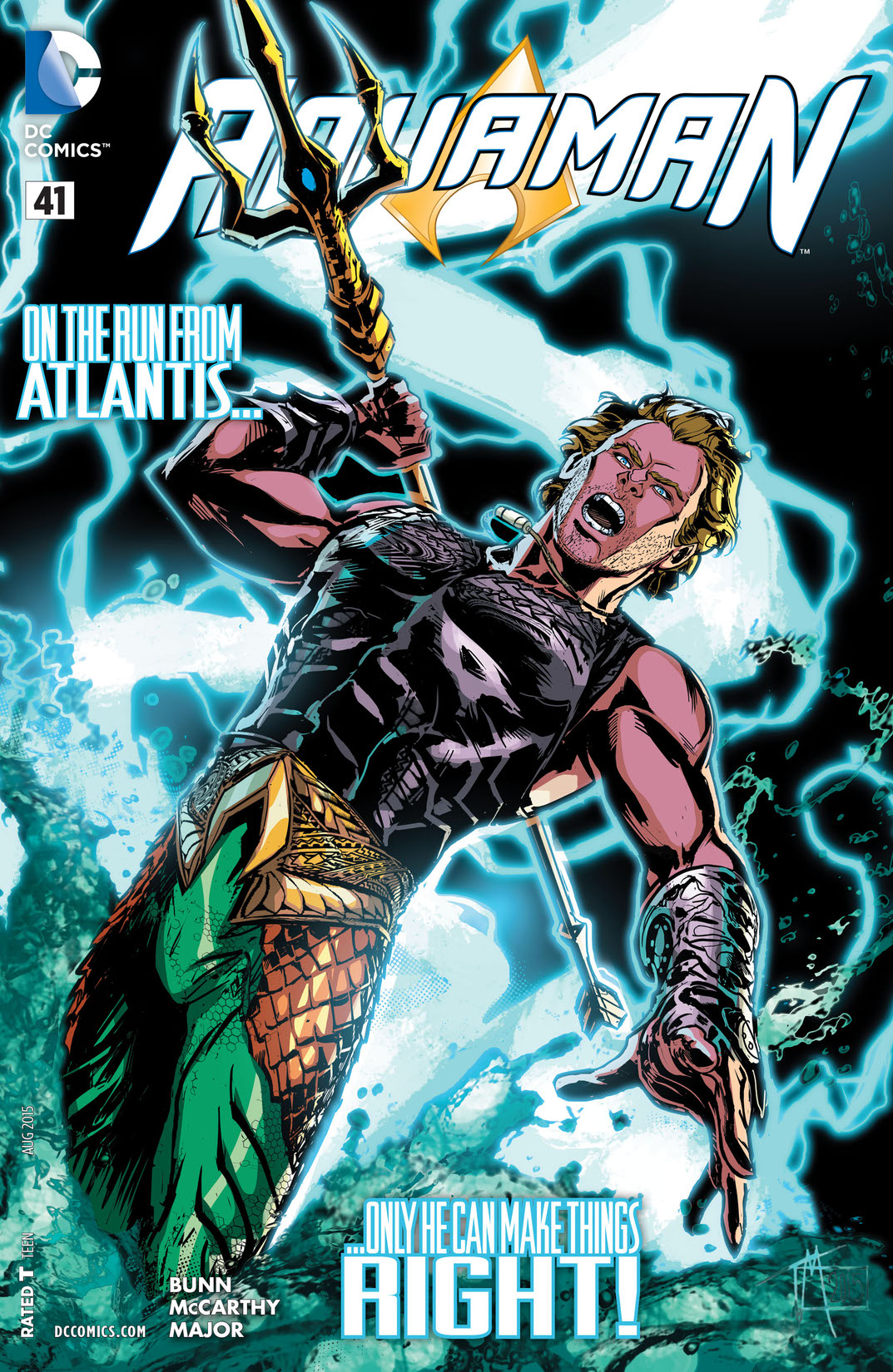 Aquaman (2011-) #41 preview images