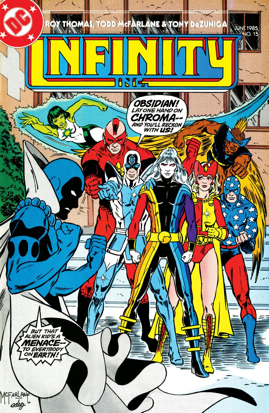 Infinity, Inc. (1984-) #15 preview images