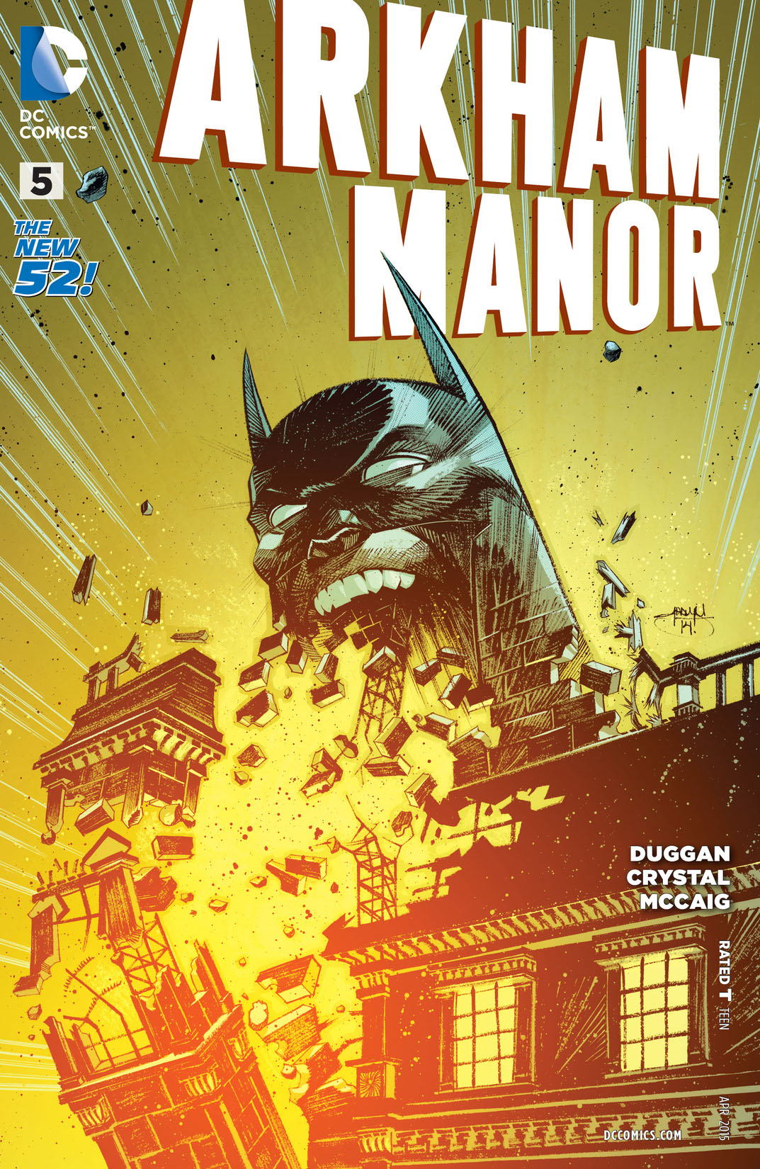 Arkham Manor #5 preview images