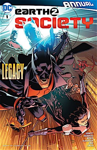 Earth 2: Society Annual #1 preview images