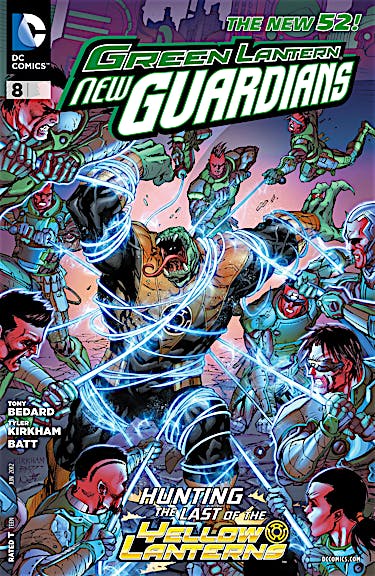 Green Lantern: New Guardians #8 preview images