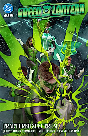 Green Lantern Vol. 5: Fractured Spectrum preview images