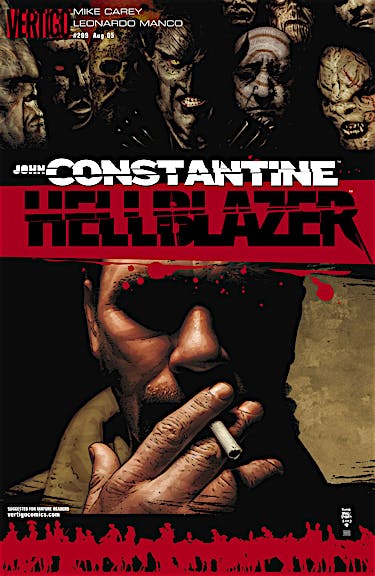 Hellblazer #209 preview images