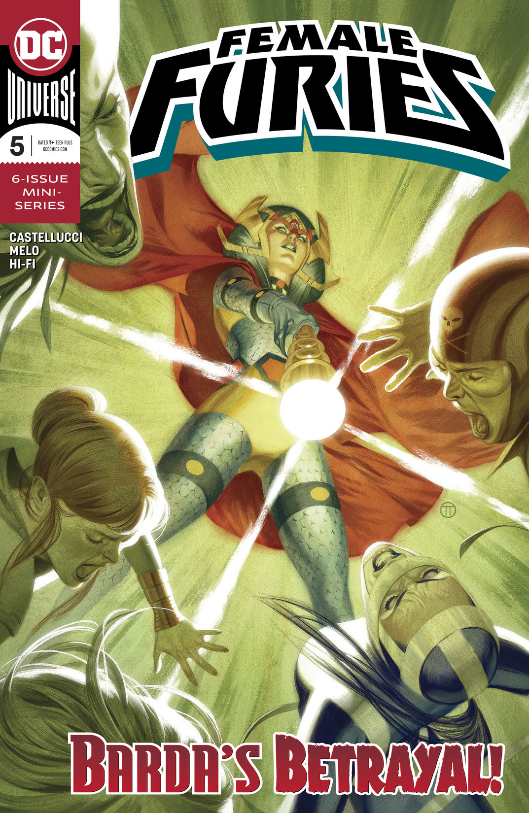 Female Furies #5 preview images