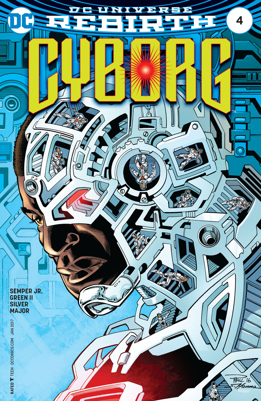 Cyborg (2016-) #4 preview images