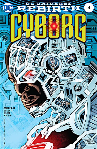 Cyborg (2016-) #4 preview images