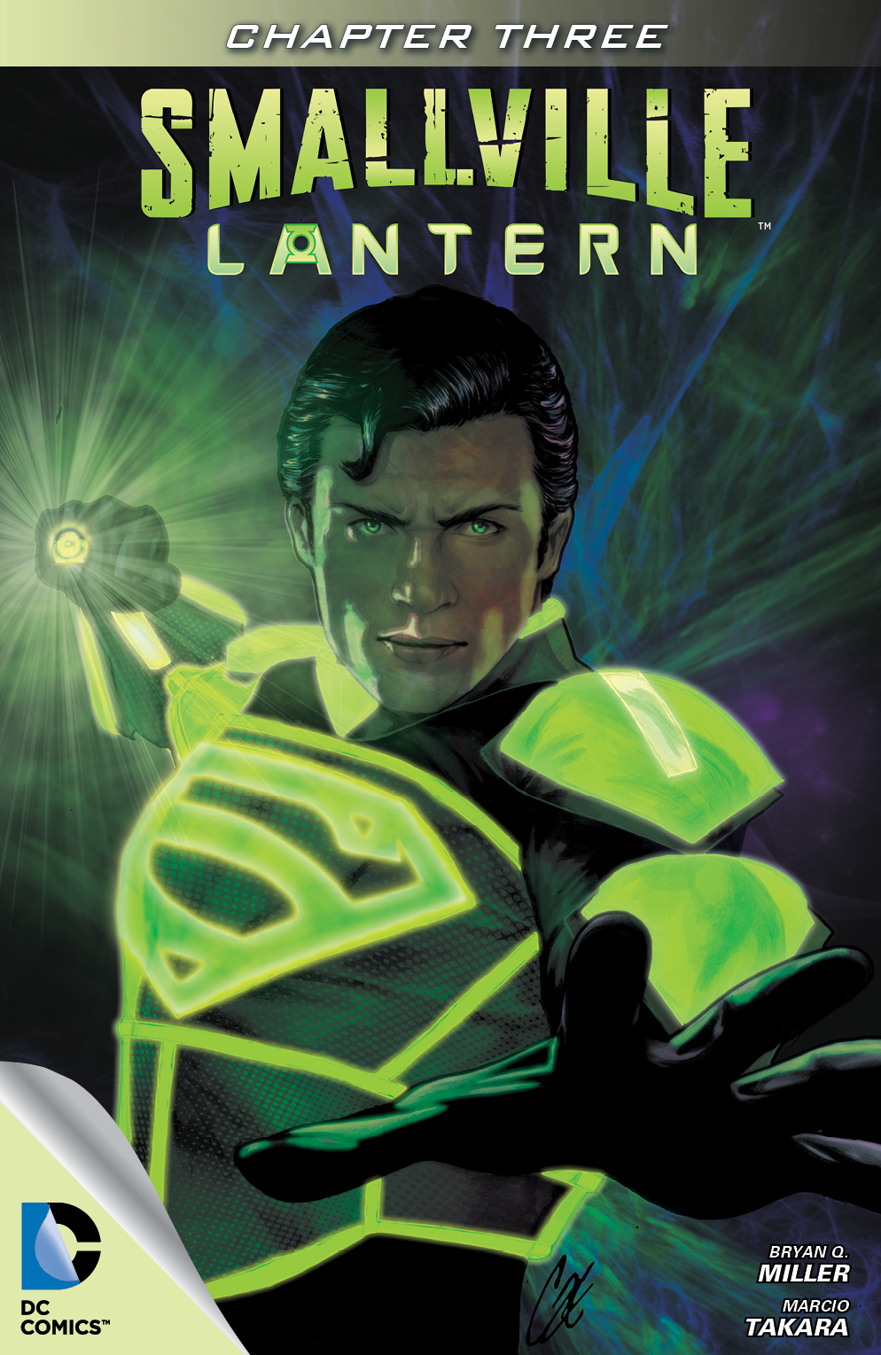 Smallville Season 11: Lantern #3 preview images