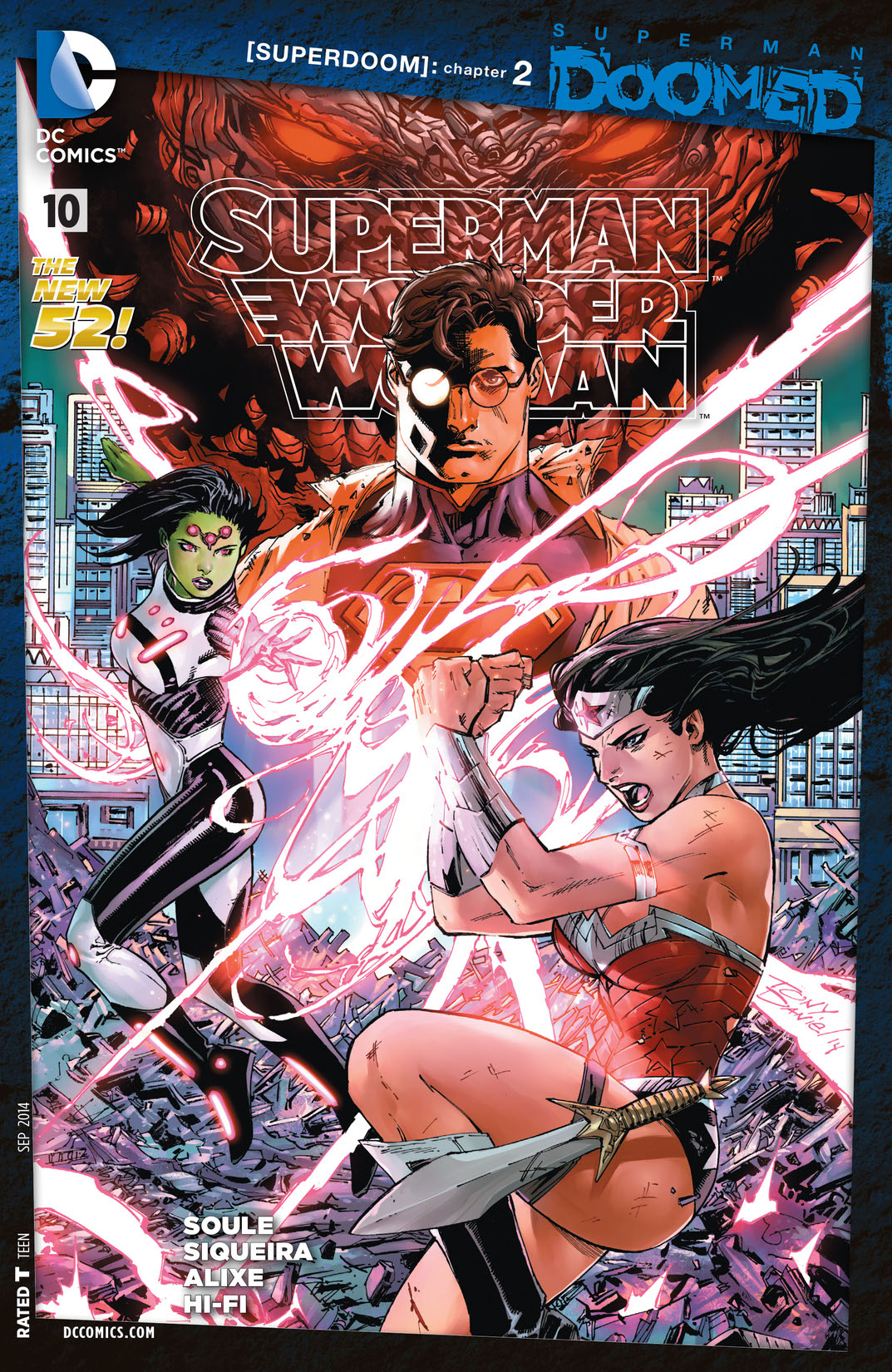 Superman/Wonder Woman #10 preview images