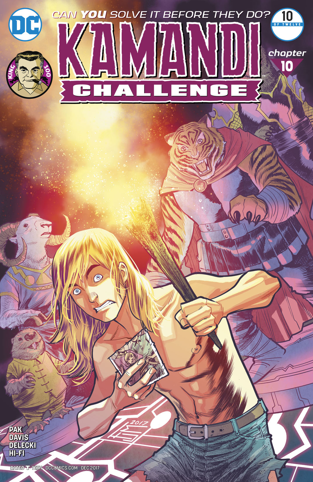 The Kamandi Challenge #10 preview images