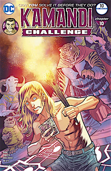 The Kamandi Challenge #10 preview images