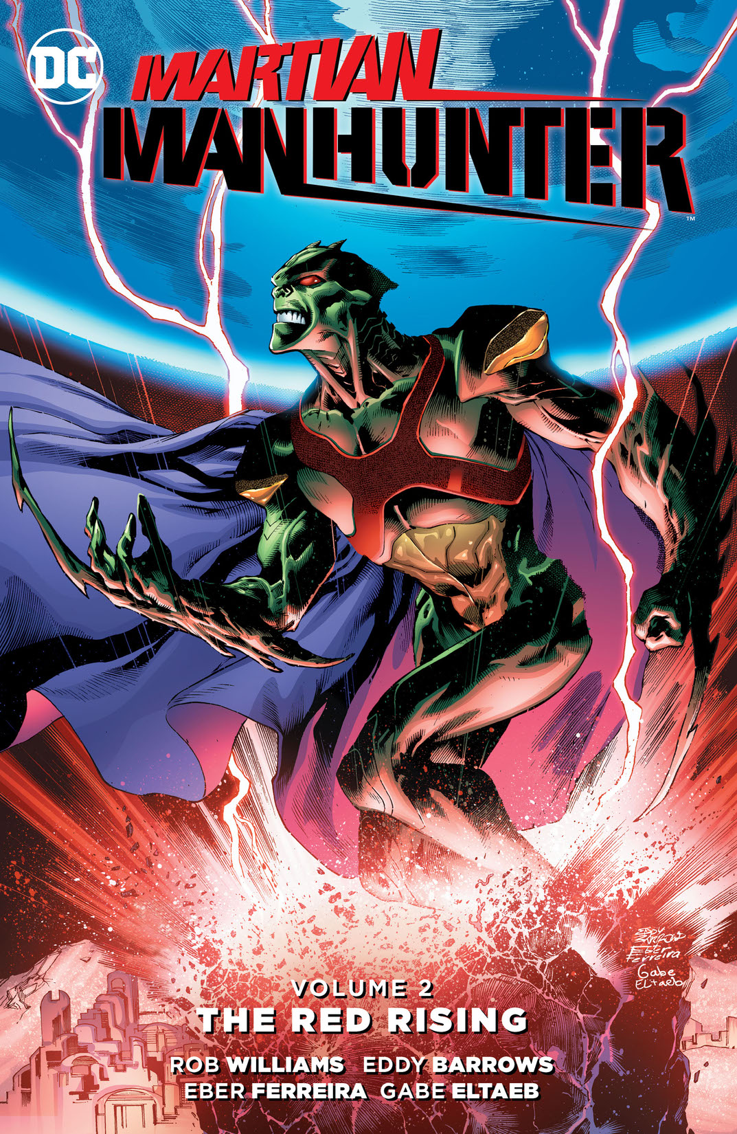 Martian Manhunter Vol. 2: The Red Rising preview images