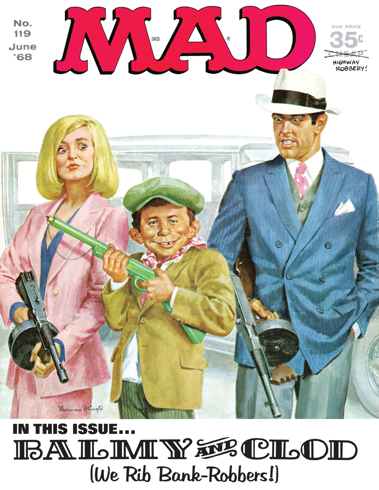 Mad Magazine #119 preview images