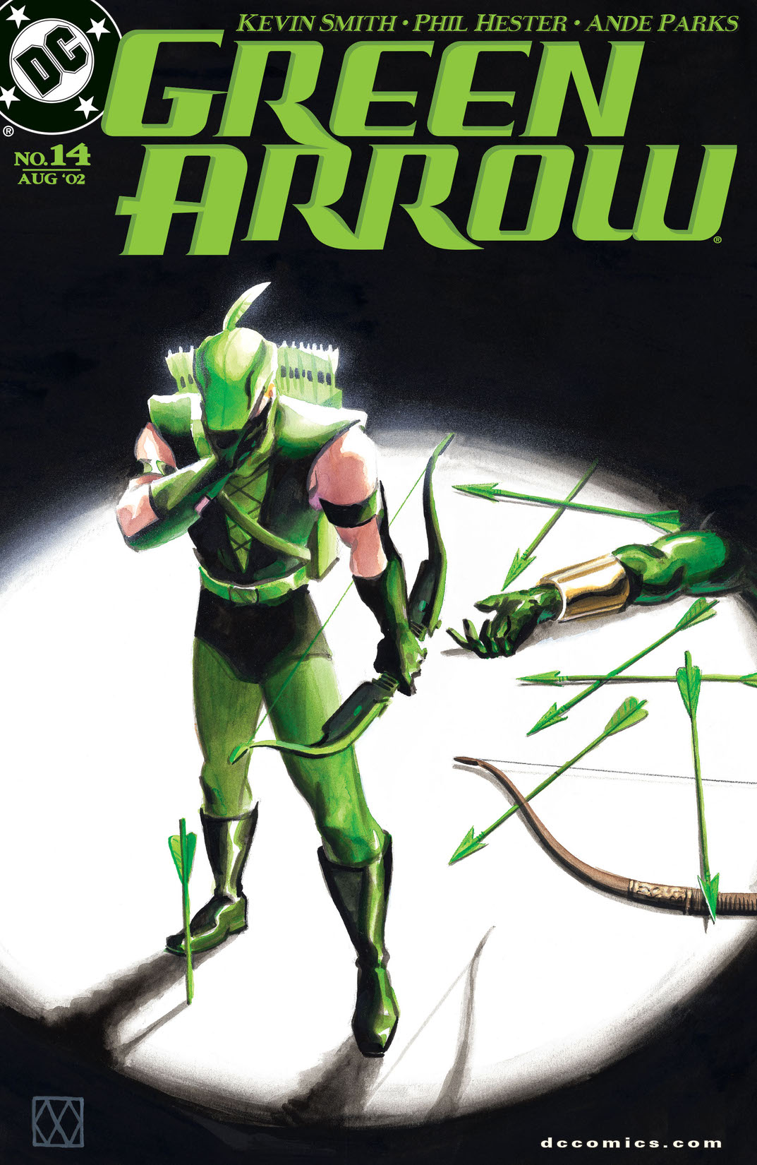 Green Arrow (2001-) #14 preview images