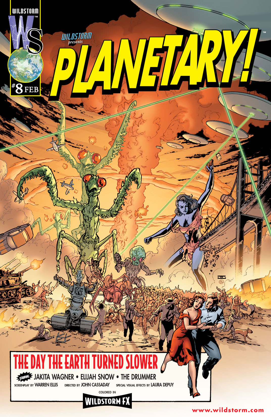 Planetary #8 preview images