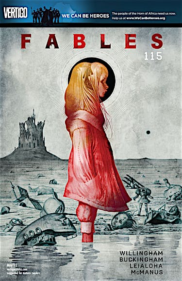 Fables #115 preview images