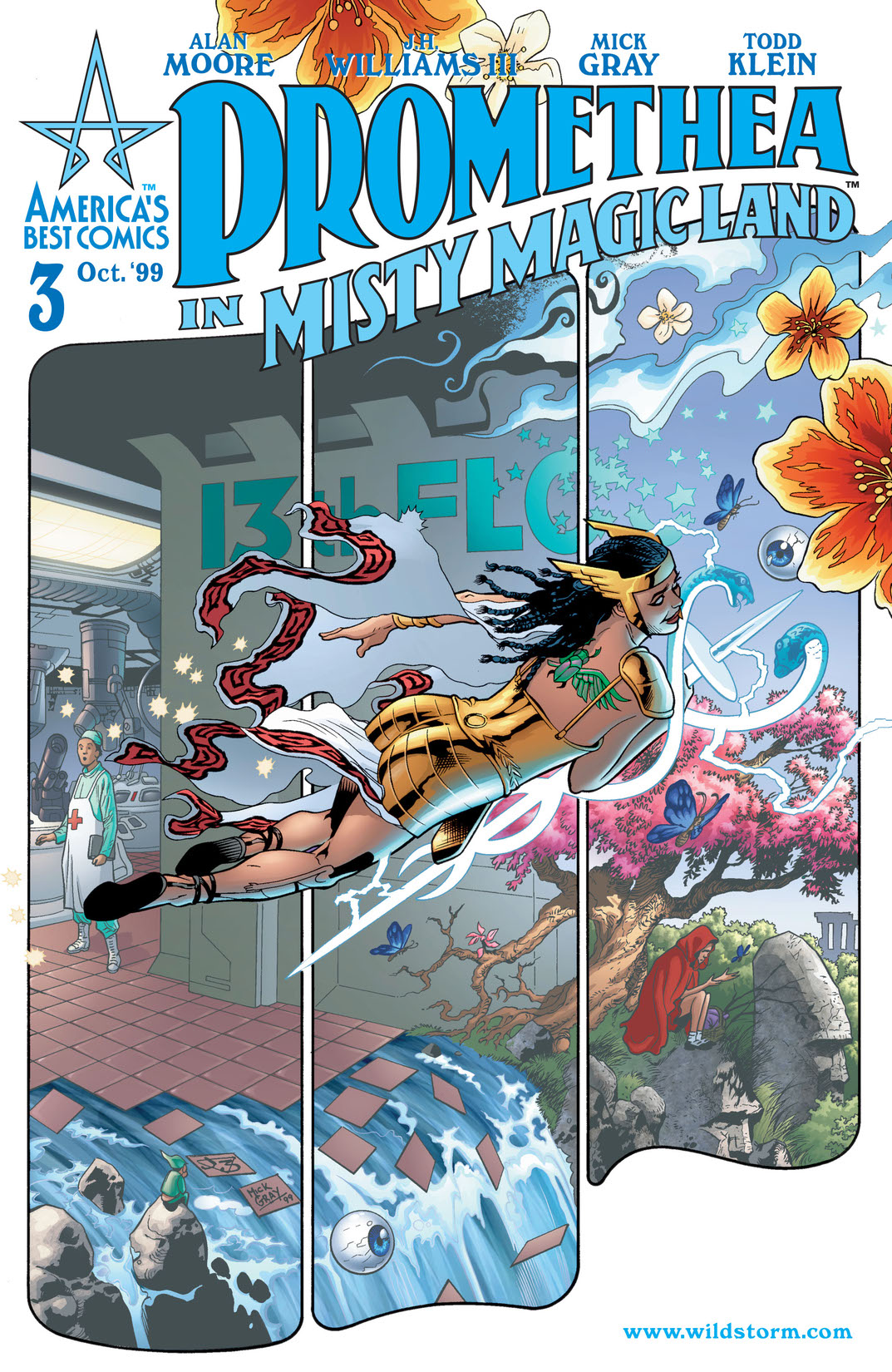 Promethea #3 preview images