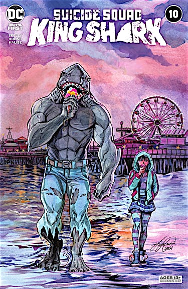 Suicide Squad: King Shark #10 preview images