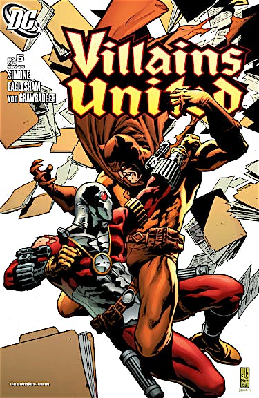 Villains United #5 preview images