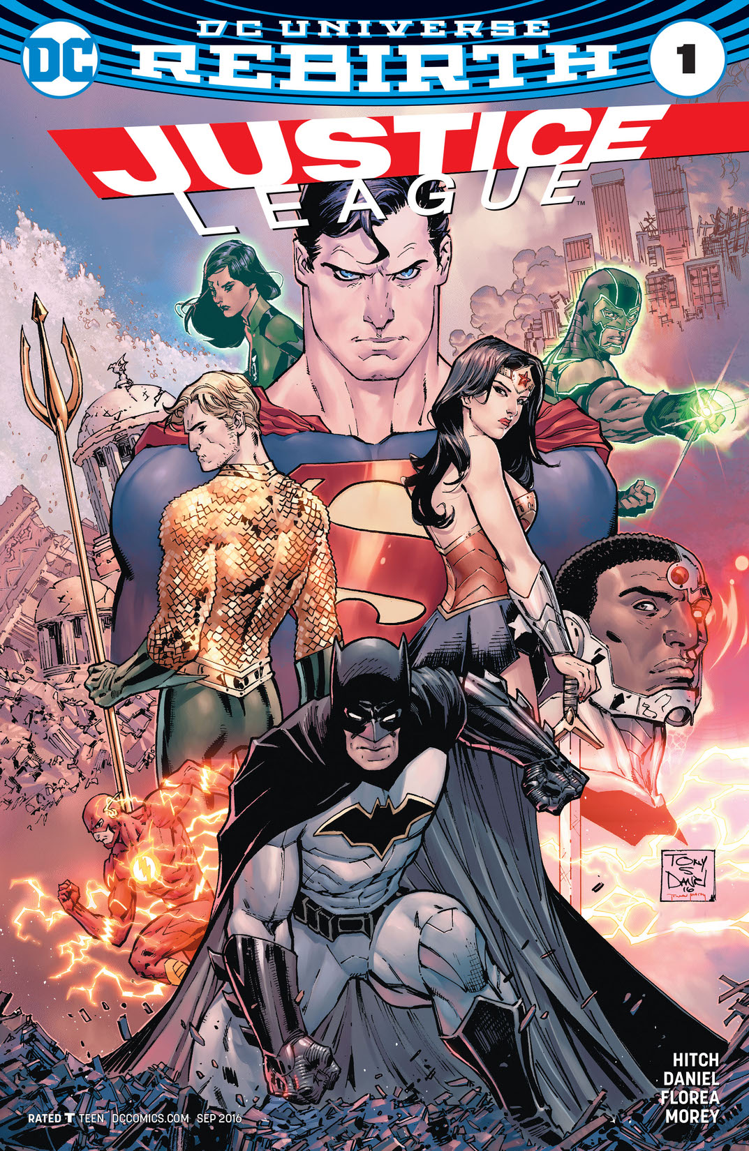Justice League (2016-) #1 preview images