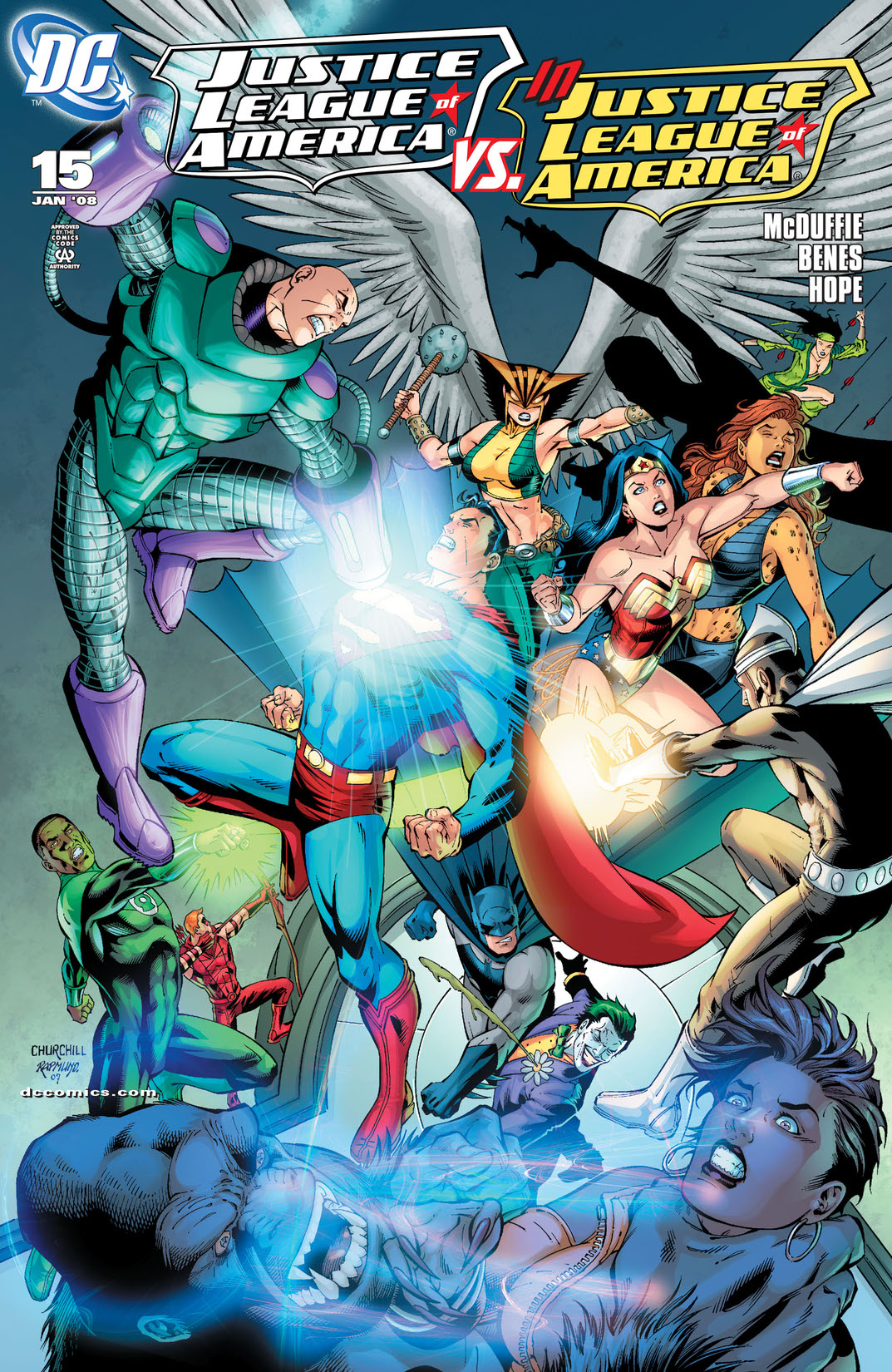 Justice League of America (2006-) #15 preview images