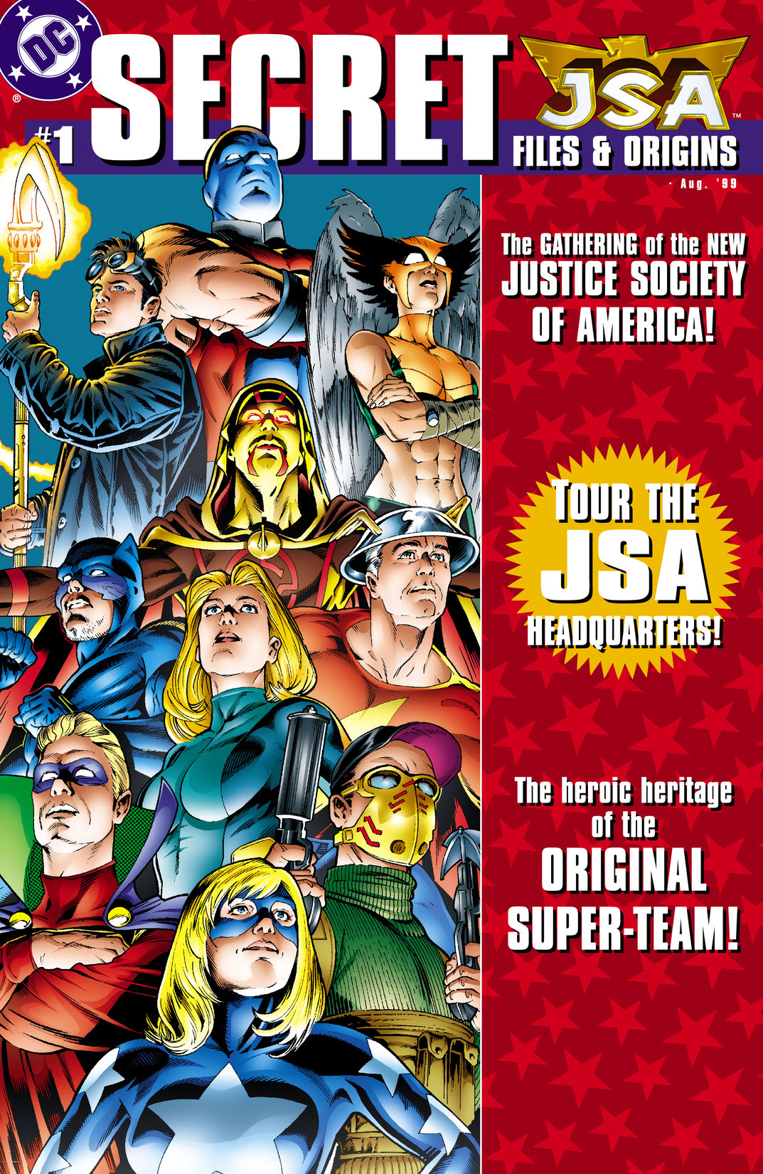 JSA Secret Files #1 preview images